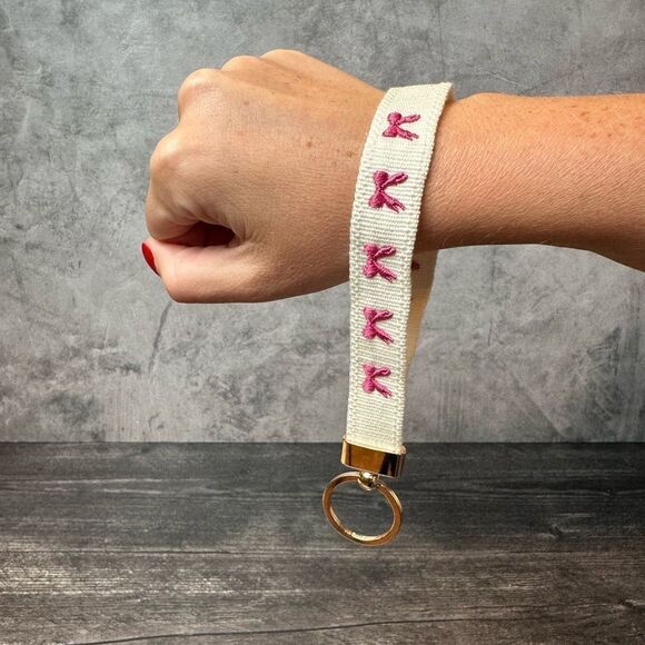 Bow Keychain Wristlet - Picture 1 of 2